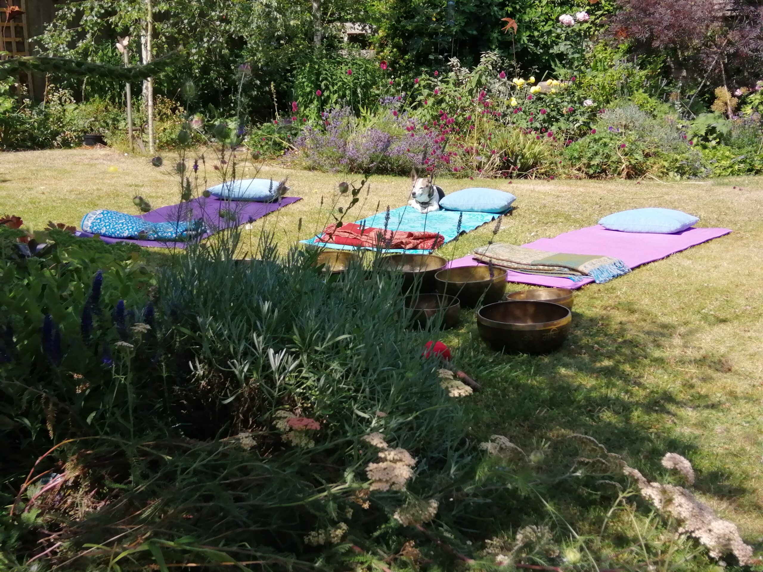 outdoor soundbath