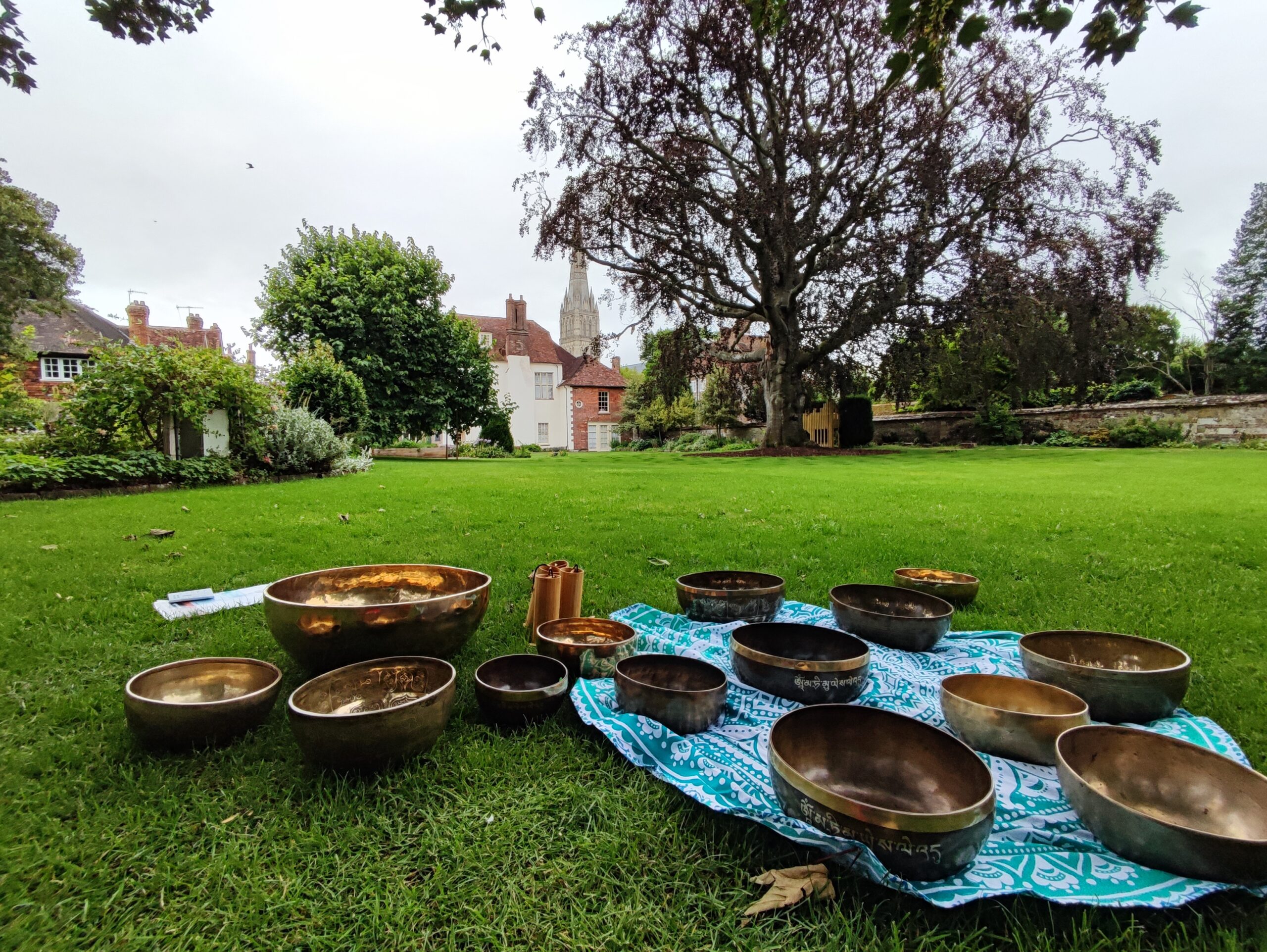 outdoor soundbath