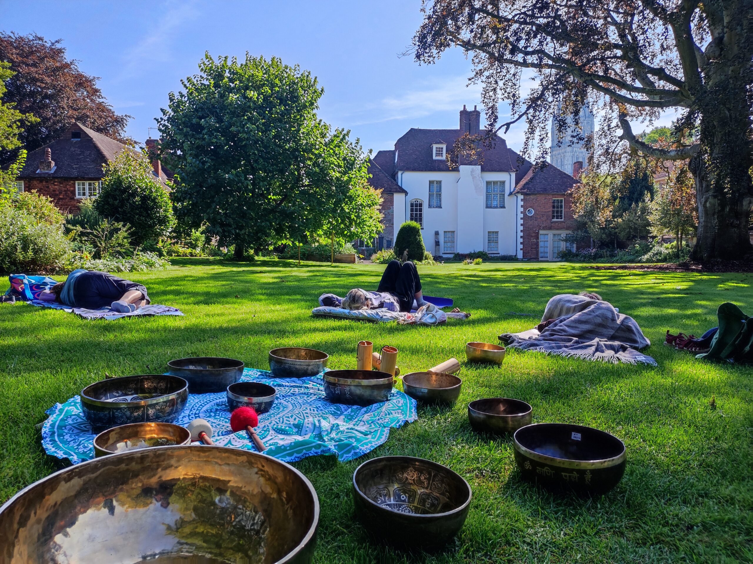 outdoor soundbath